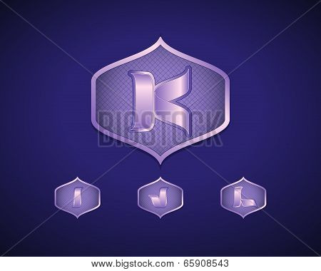 Abstract Vector Emblem Design Template