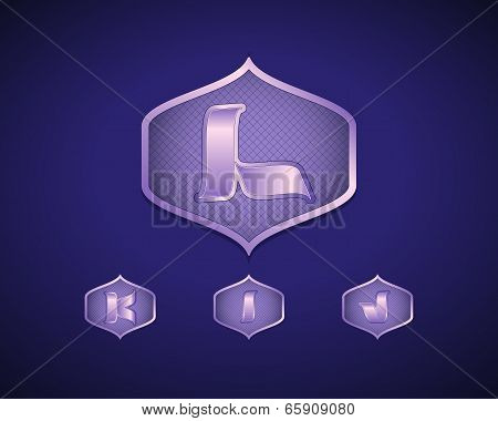 Abstract Vector Emblem Design Template