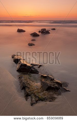 Serene Sunset at Sennen Cove