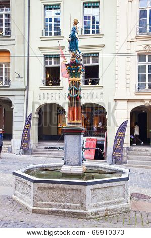 Switzerland, Berne, Fountain Justice