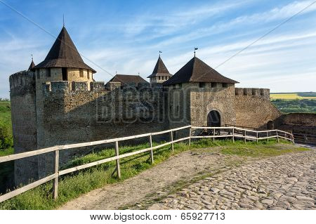 Old Medieval Castle In Khotyn, Ukraine