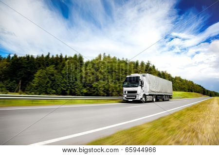 Truck On The Road