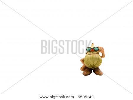 Figurine ไร้สาระในรูปแบบของคนน้อยลวงตา