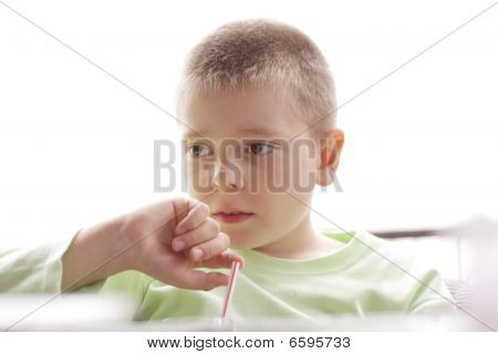 Kid på bordet i Counterlight