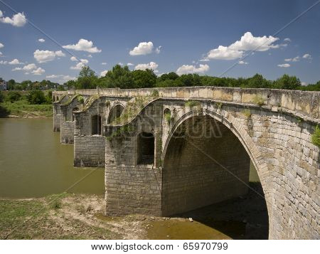 Byala Bridge Is An Arch Bridge Over The Yantra River In Northern Bulgaria