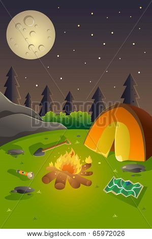 Youth Summer Camp Poster