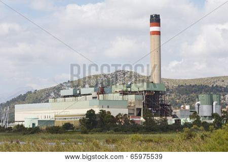Coal and Oil Power Station