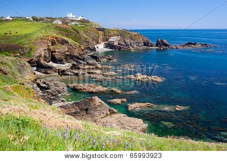 Lizard Point Cornwall England Uk