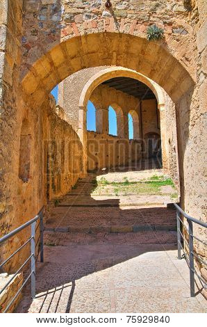 Swabian Castle of Rocca Imperiale. Calabria. Italy.