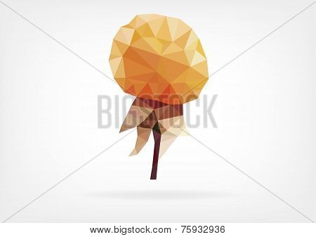 Low Poly Cloudberry / Nordic Berry