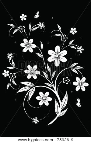 Floral abstrakt