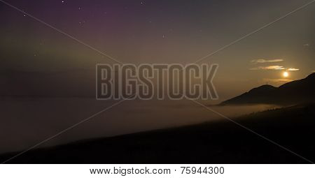 Aurora Moon Rising