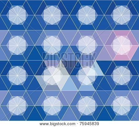 abstract geometric seamless pattern for design