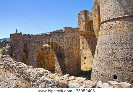 Swabian Castle of Rocca Imperiale. Calabria. Italy.