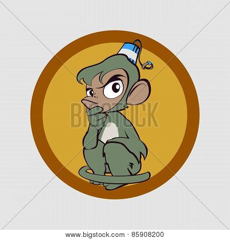 Monkey much thought