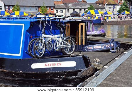 Narrowboats, Stratford-upon-Avon.