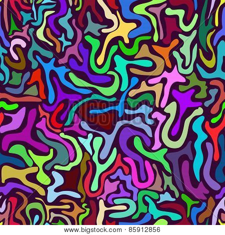 Colorful Abstract Seamless Pattern.