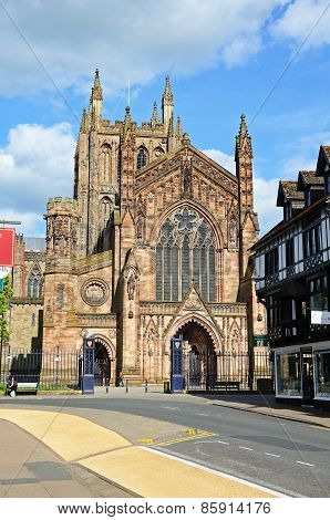 Hereford Cathedral.