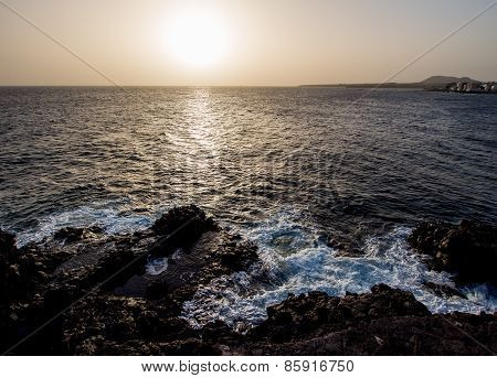 Sunset In Costa Del Silencio