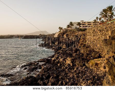 Sunset In Costa Del Silencio
