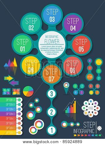 infographic design element