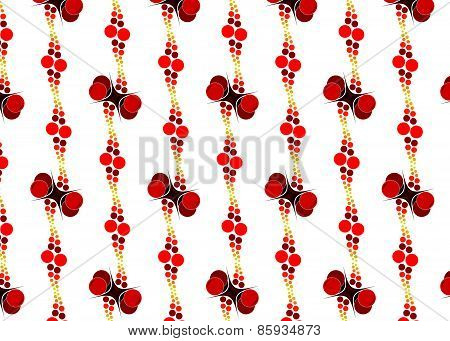 Seamless bright pattern with stars