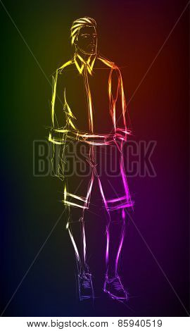 A light man
