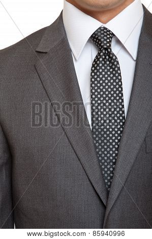 suit with tie