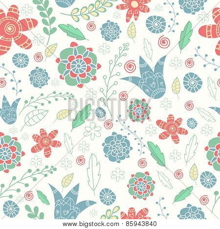 Retro White Pattern