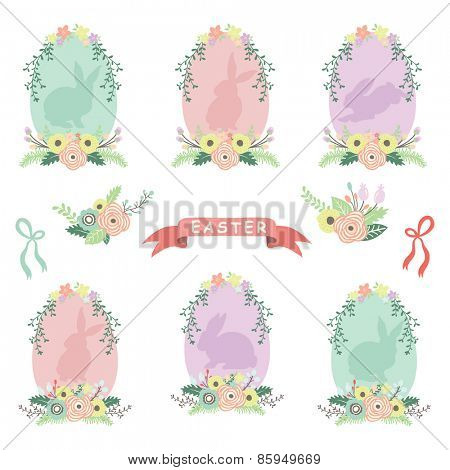 Floral Easter Eggs
