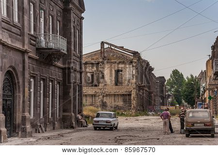 Gyumri, Heavily Damaged By Earthquake