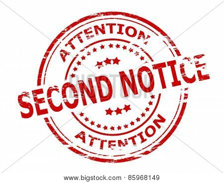 Second Notice