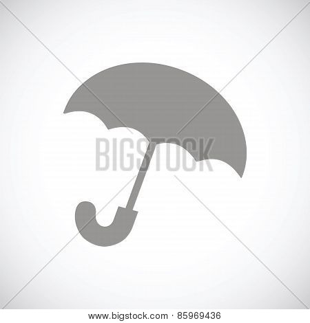 Umbrella black icon
