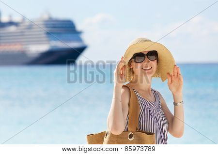 Woman At Vacation