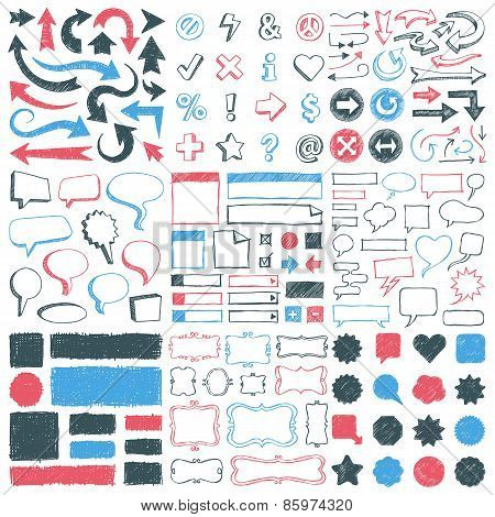 Hand Drawn Design Elements