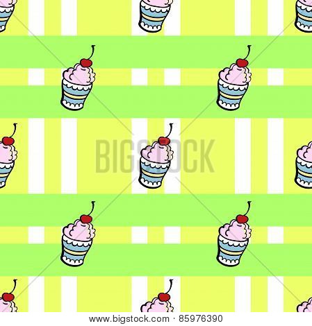 Ice cream pattern