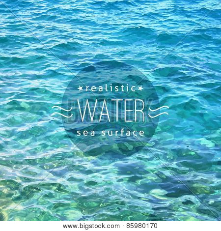 realistic water
