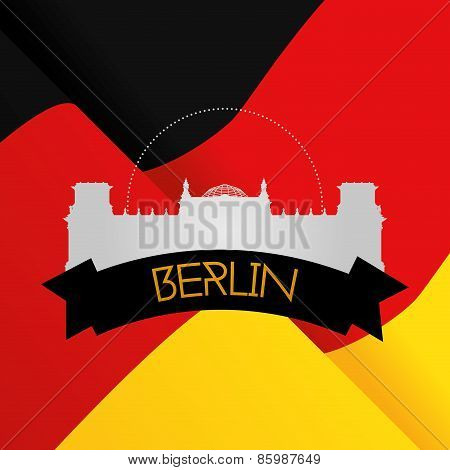 labels with famous places around the world