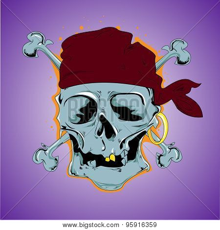 Pirate skull