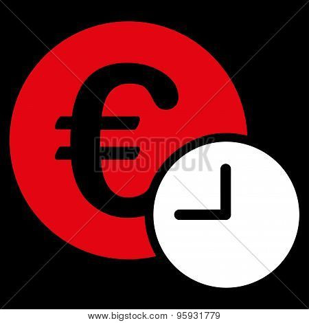 Euro credit icon from Business Bicolor Set