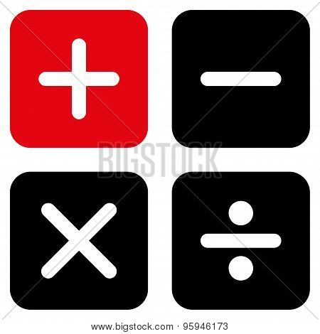 Calculator icon from Business Bicolor Set