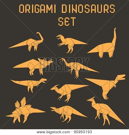origami dinosaurs