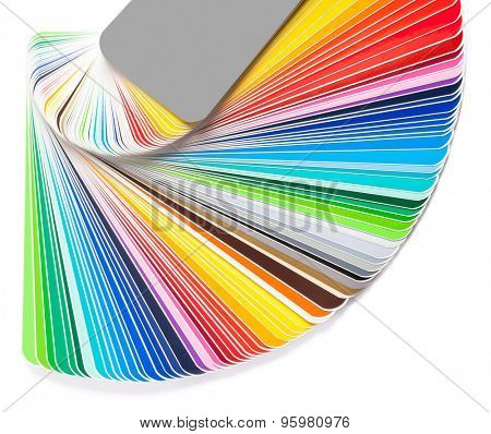 open color guide swatch on white.