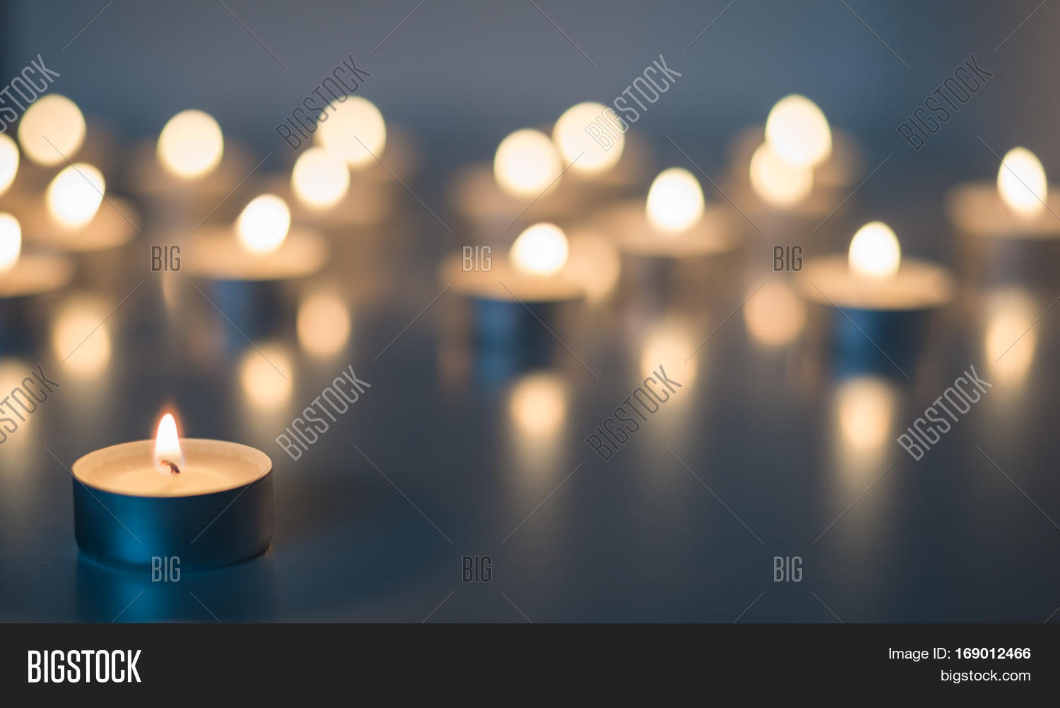 Flame Many Candles Image & Photo (Free Trial) Bigstock