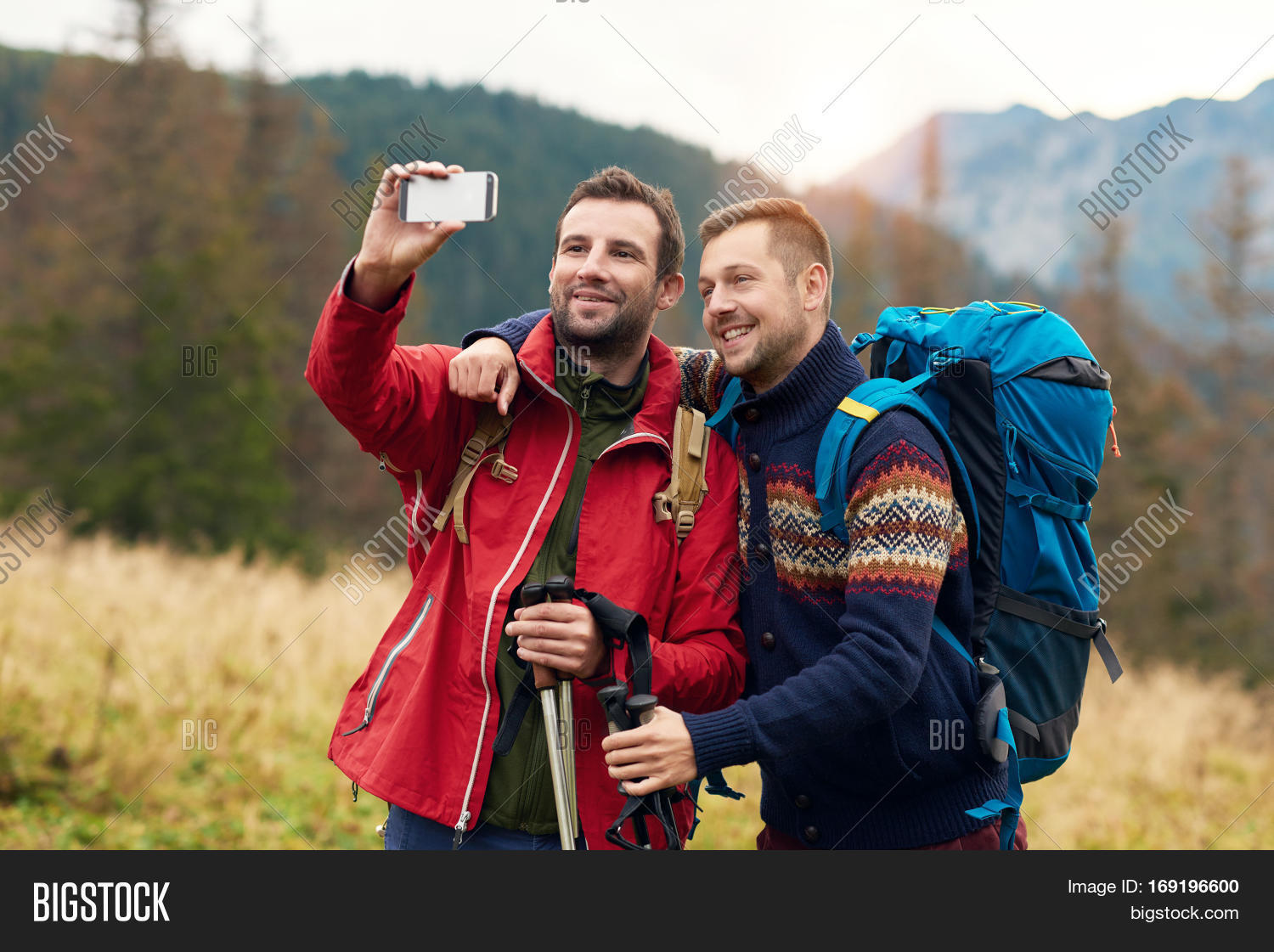 Two Men Hiking Gear Image & Photo (Free Trial) Bigstock