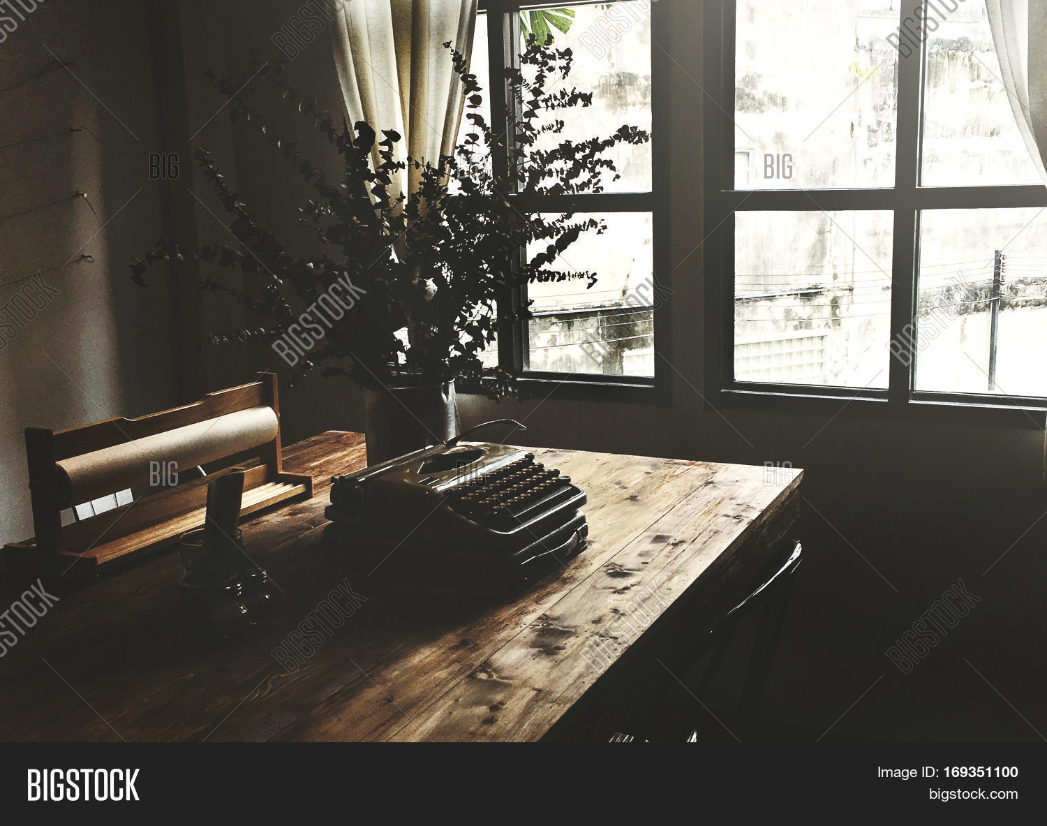 Dark Room Table Image & Photo (Free Trial) Bigstock