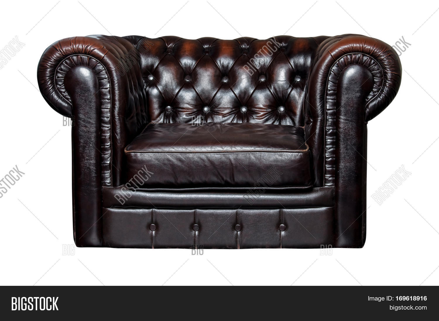 Brown Leather Chair Image & Photo (Free Trial) Bigstock