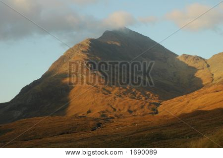 Bla Bheinn montagna, isola di Skye, Scozia