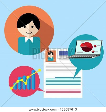 Profile portfolio search job technology and job interview