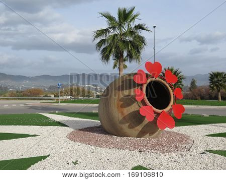 Roundabout Valentines Hearts